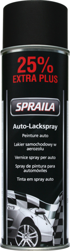 Kwasny Spraila Standard Schwarz 500 ml matt